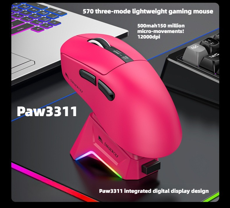 Wireless Bluetooth Gaming Mous - Gaming Keyboard 1 Hand incelemesi ve fiyatı