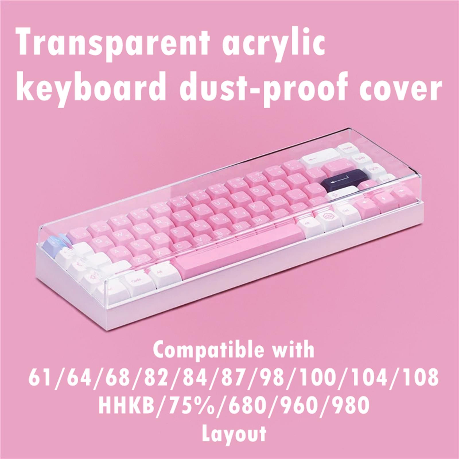 Acrylic Mechanical Keyboard Du - Keyboard Gaming Transparent incelemesi ve fiyatı
