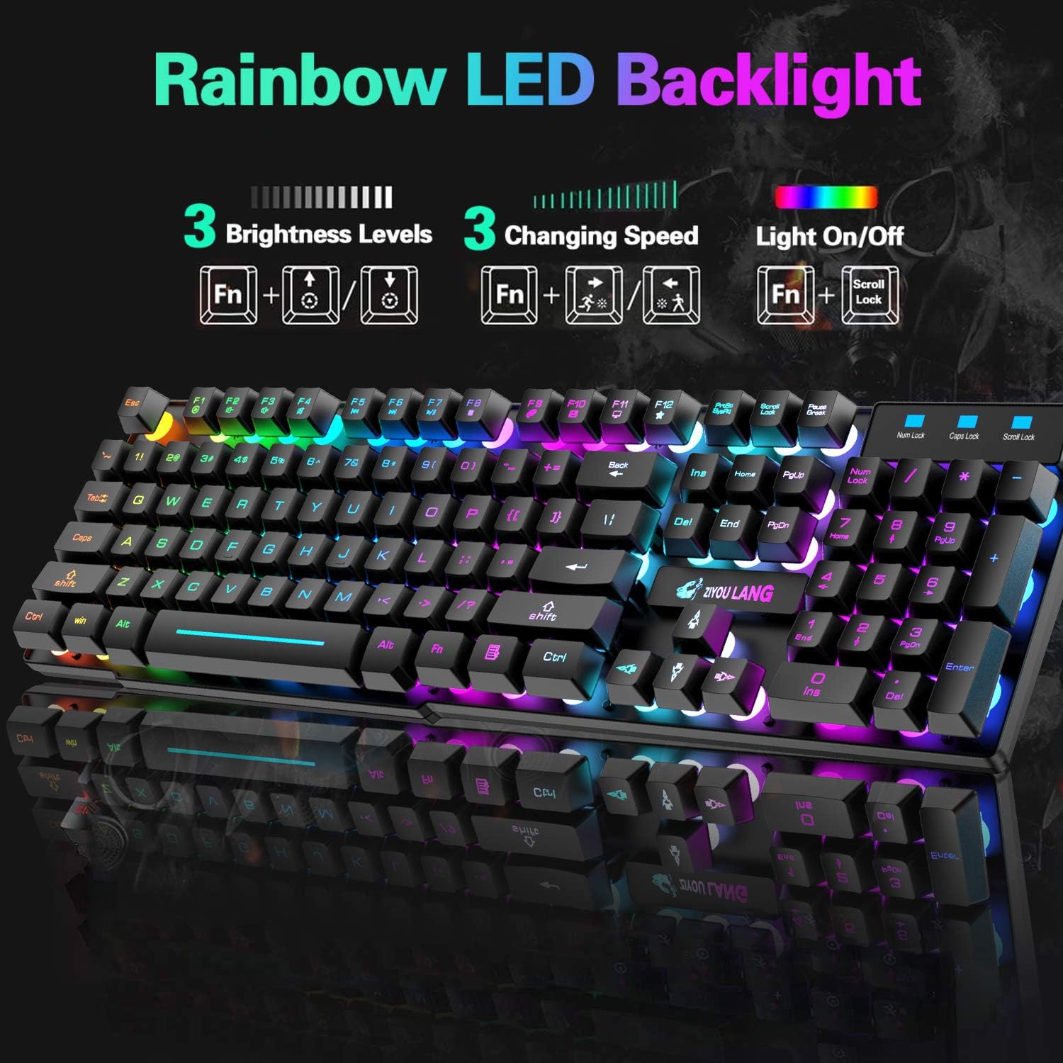 MAMBASNAKE x ZIYOU LANG T3 Wir - Gaming Keyboard Bundle incelemesi ve fiyatı
