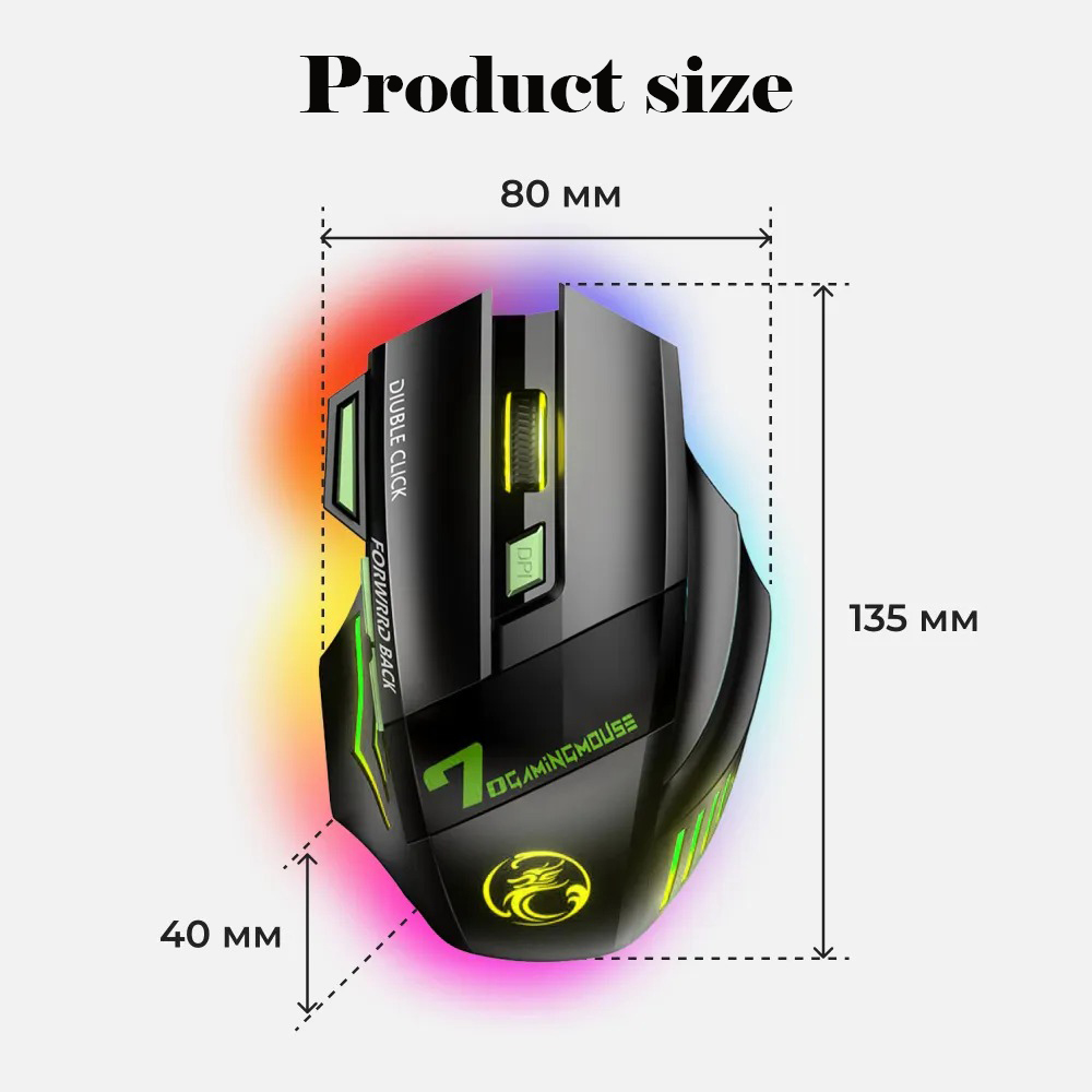 Wireless Gaming Mouse Portable - Gaming Keyboard Bluetooth incelemesi ve fiyatı