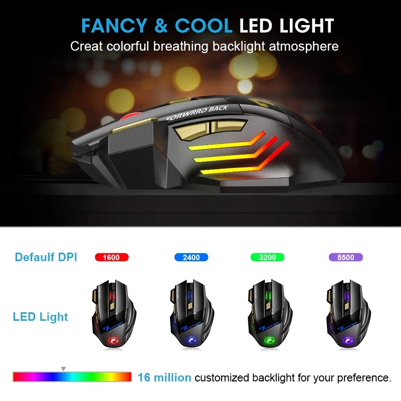 Wireless Gaming Mouse Portable - Gaming Keyboard Bluetooth incelemesi ve fiyatı