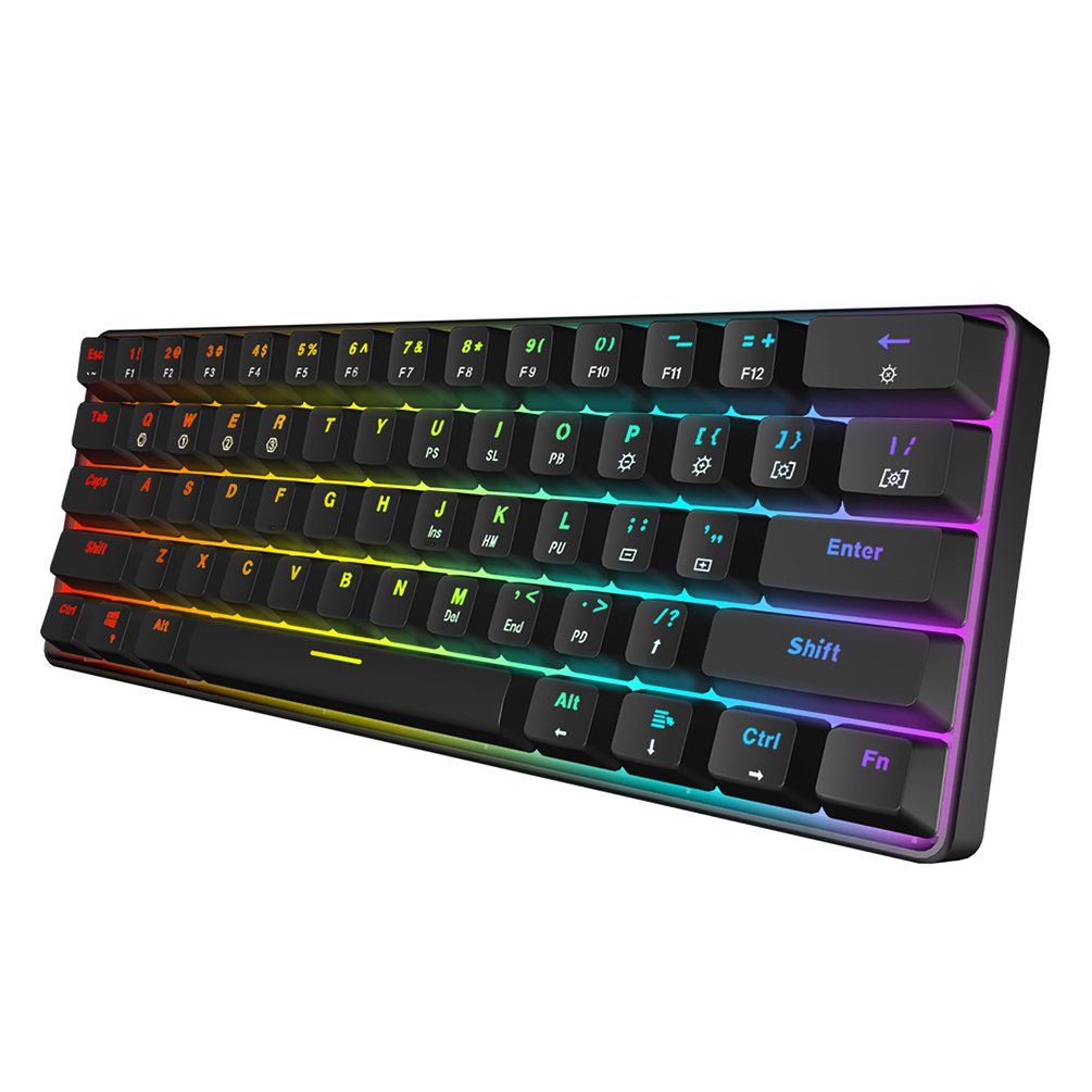 SKYLOONG GK61 Mini Portable 60 - Gaming Keyboard Bundle incelemesi ve fiyatı