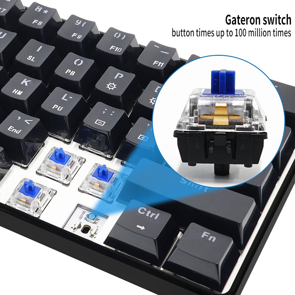SKYLOONG GK61 Mini Portable 60 - Gaming Keyboard Bundle incelemesi ve fiyatı