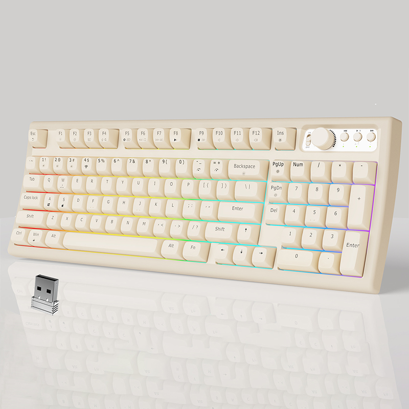 EWEADN V97 Cute Creamy Keyboar - Gaming Keyboard That Is Quiet incelemesi ve fiyatı