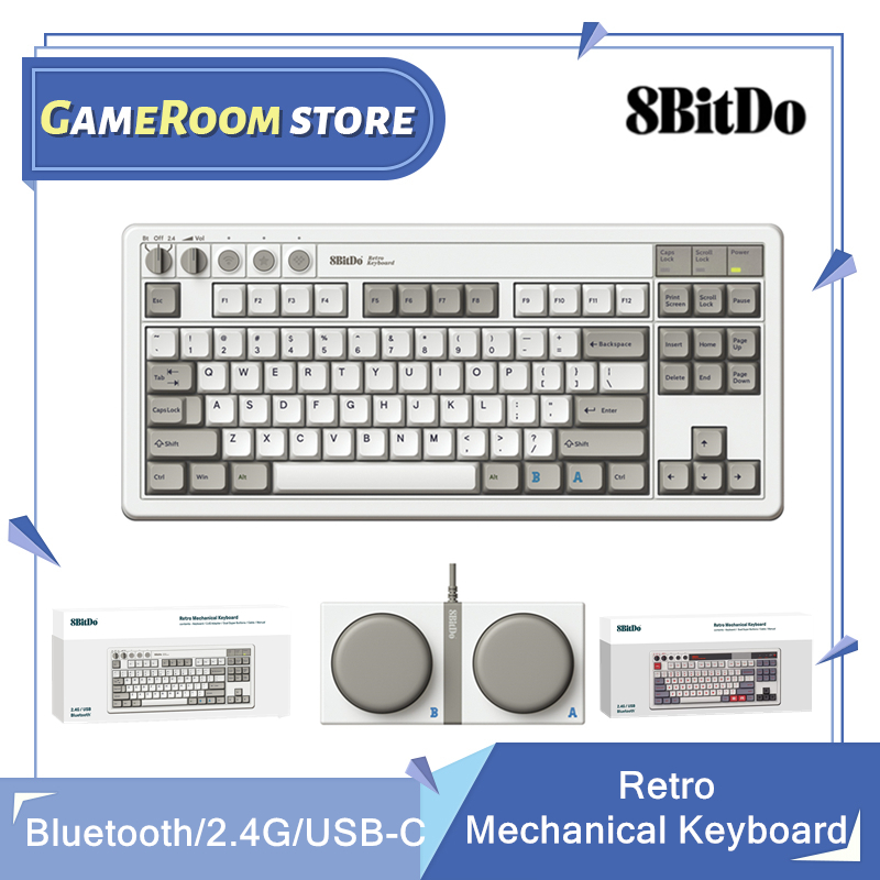 8Bitdo Retro Mechanical Keyboa - Gaming Keyboard Hot Swappable incelemesi ve fiyatı