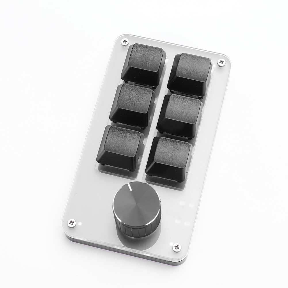 6 Key 1 Knob Programming Macro - Gaming Keyboard 1 Hand incelemesi ve fiyatı