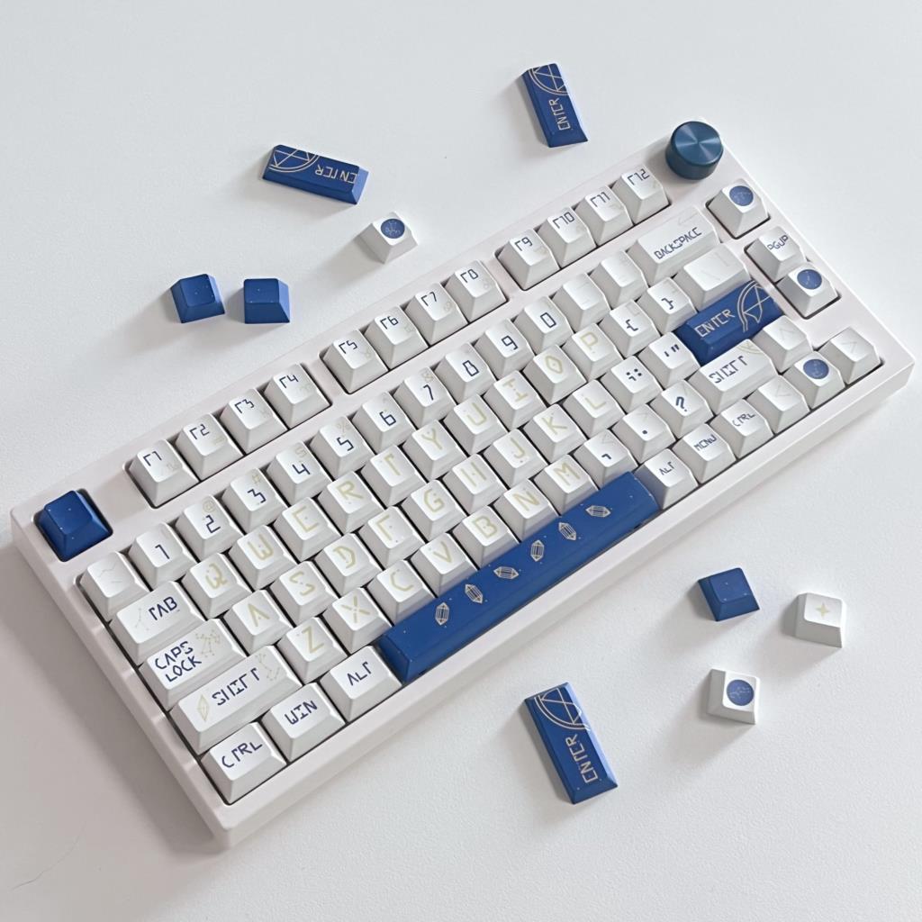 132 Keys Constellation Cherry  - Keyboard Gaming Blue Switch incelemesi ve fiyatı