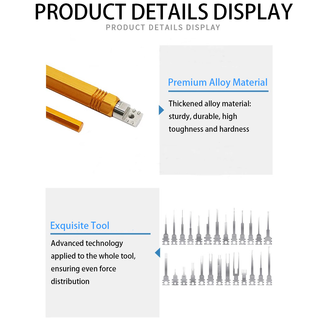 27-Pc Metal Terminal Pin Extra - Aviator Connector Kit incelemesi ve fiyatı