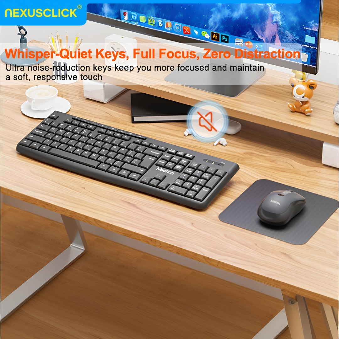 NexusClick Low-Profile Ergonom - Gaming Keyboard That Is Quiet incelemesi ve fiyatı