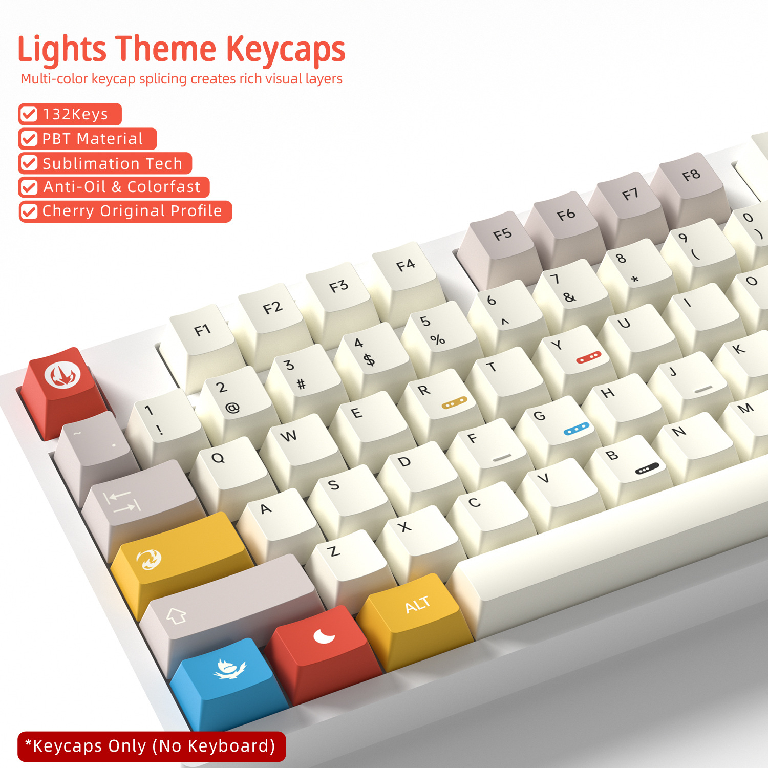 Cherry Profile Keycaps PBT 5-s - Gaming Keyboard Bundle incelemesi ve fiyatı