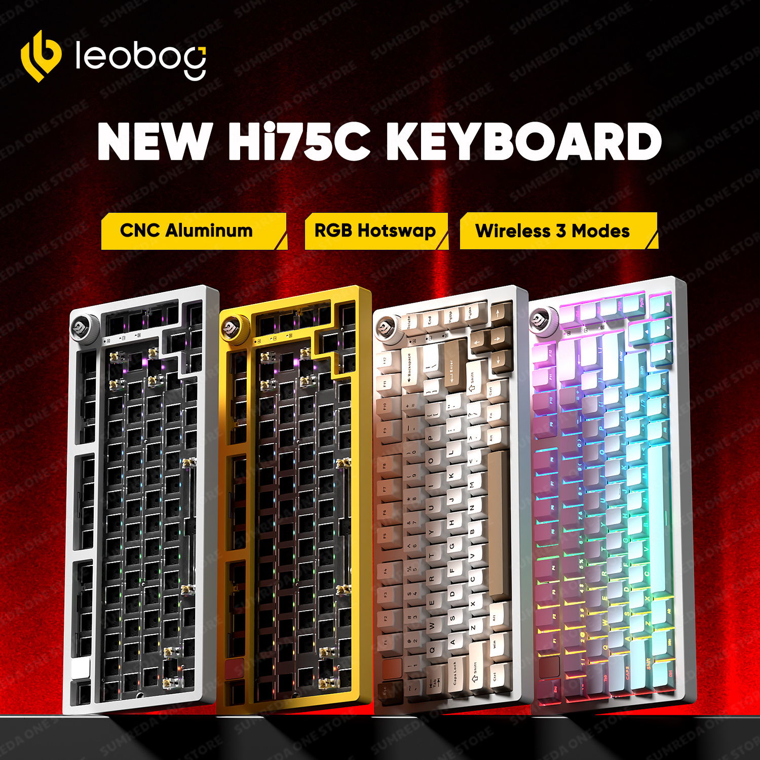 Leobog Hi75C Hi75 Hi75C Pro Al - Gaming Keyboard Bundle incelemesi ve fiyatı