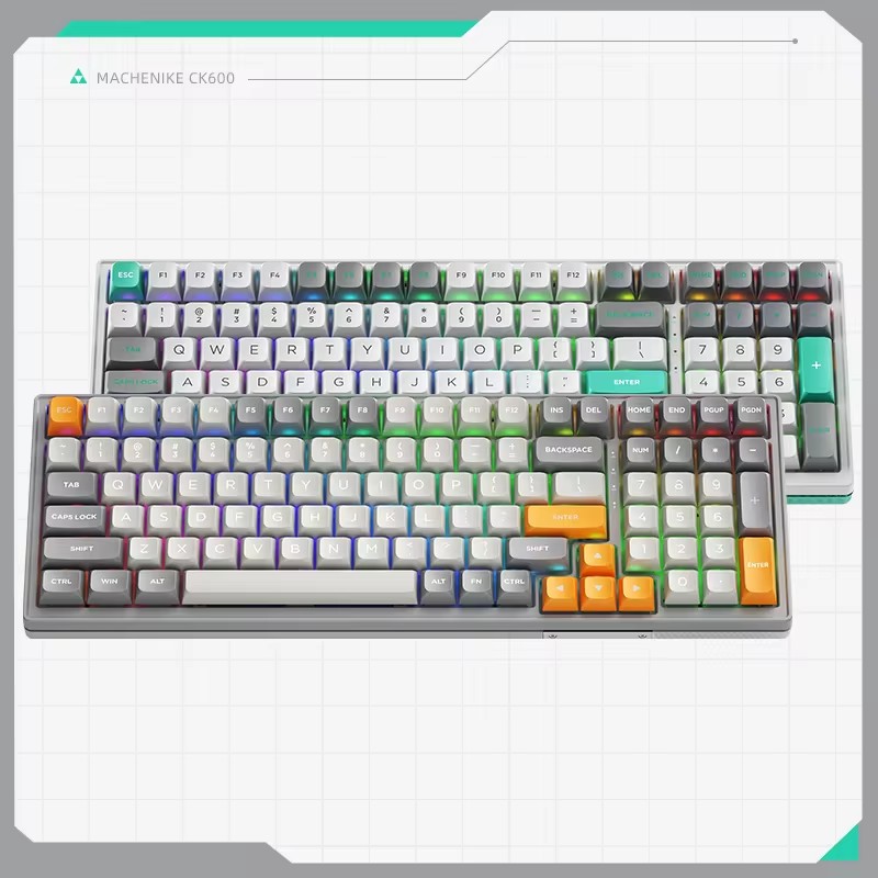 CK600 Tri-Mode Mechanical Keyb - Gaming Keyboard Hot Swappable incelemesi ve fiyatı