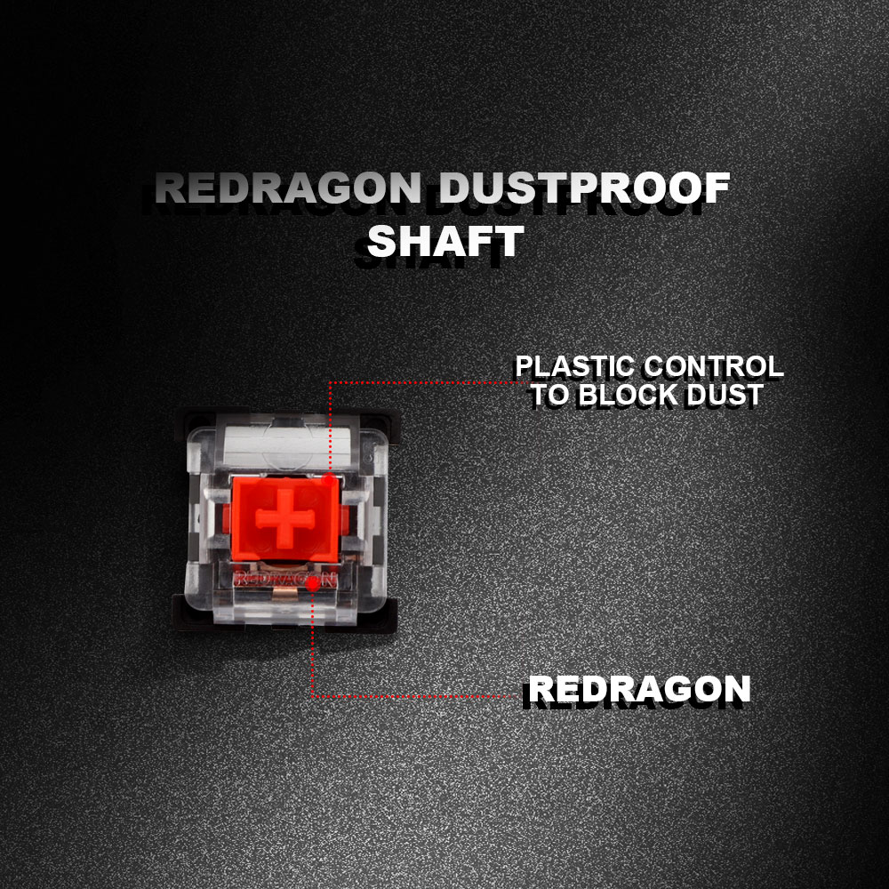 REDRAGON SMD RGB MX switch 3Pi - Keyboard Gaming Blue Switch incelemesi ve fiyatı