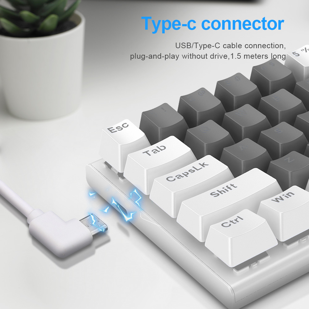 E-YOOSO Z11 RGB USB 60% Mini M - Keyboard Gaming Blue Switch incelemesi ve fiyatı