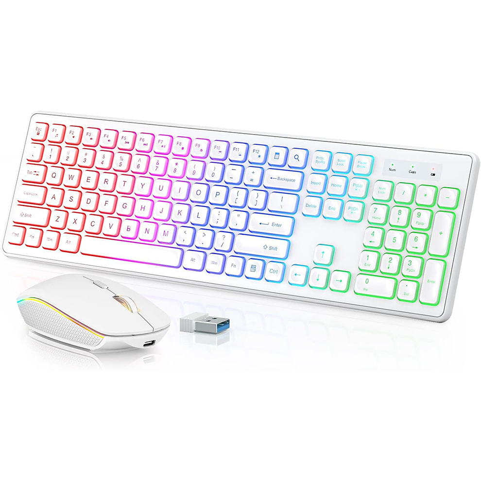 Backlit Wireless Keyboard and  - Gaming Keyboard Bundle incelemesi ve fiyatı