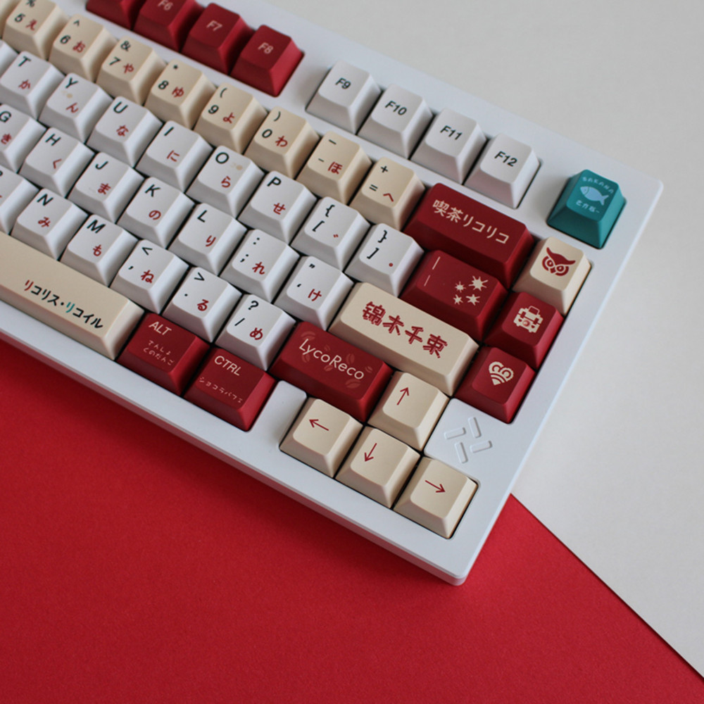 Lycoris Recoil Anime PBT Keyca - Gaming Keyboard Bluetooth incelemesi ve fiyatı