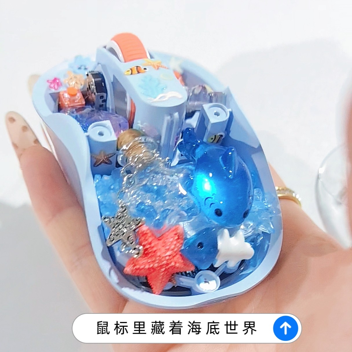 Whale/Starfish Handmade Transp - Keyboard Gaming Transparent incelemesi ve fiyatı