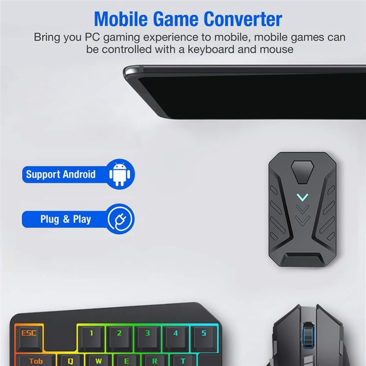 A57G-Keyboard and Mouse Conver - Gaming Keyboard And Mouse Converter For Mobile incelemesi ve fiyatı
